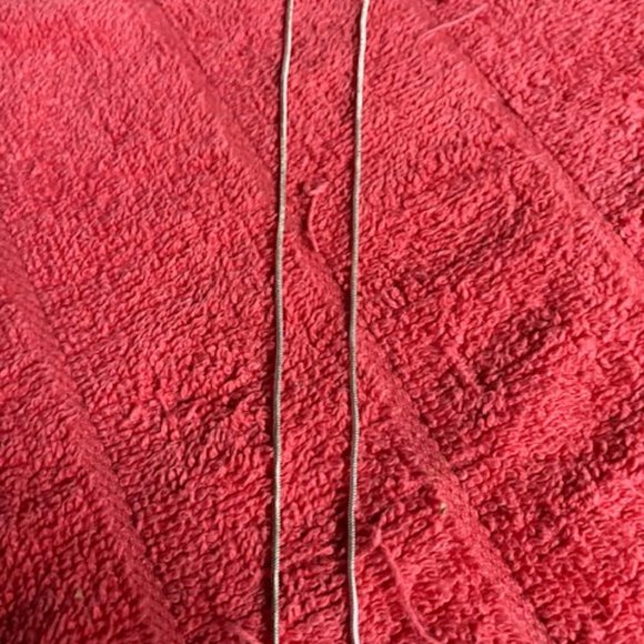 Sterling 925  chain . 16 inch with claw clasp . - Picture 1 of 4
